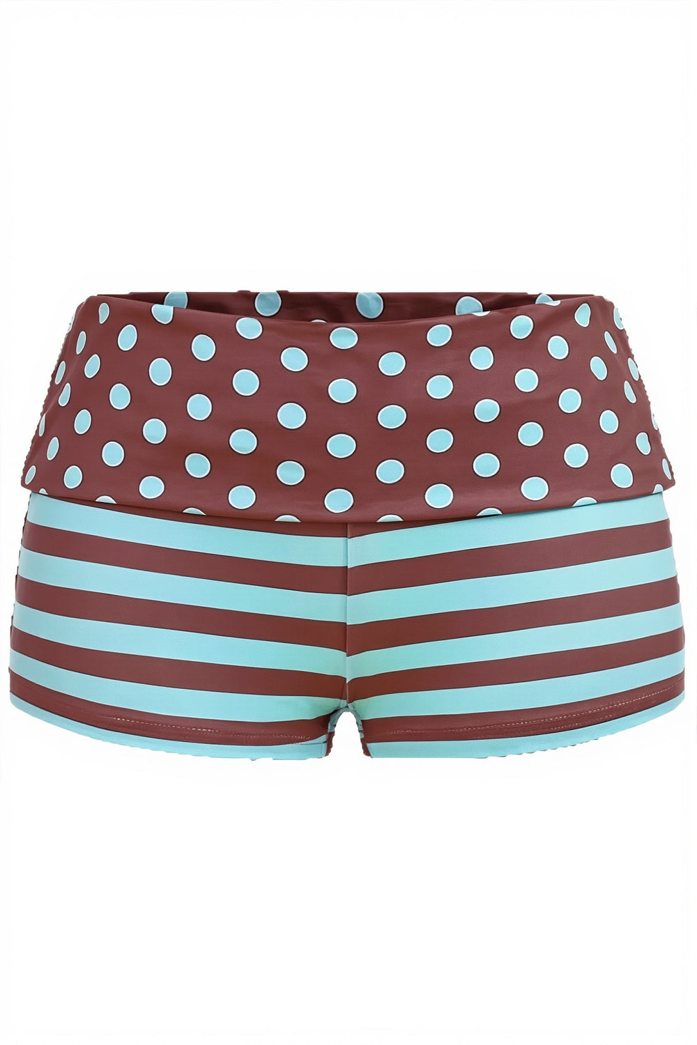 Shorts mit Punktemuster