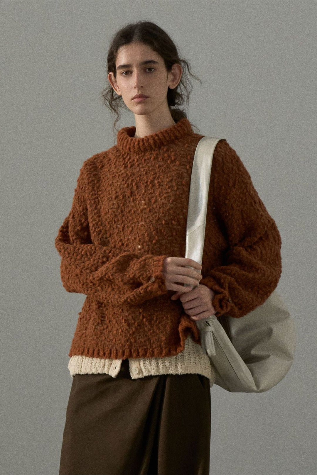 Pullover mit Strickstruktur