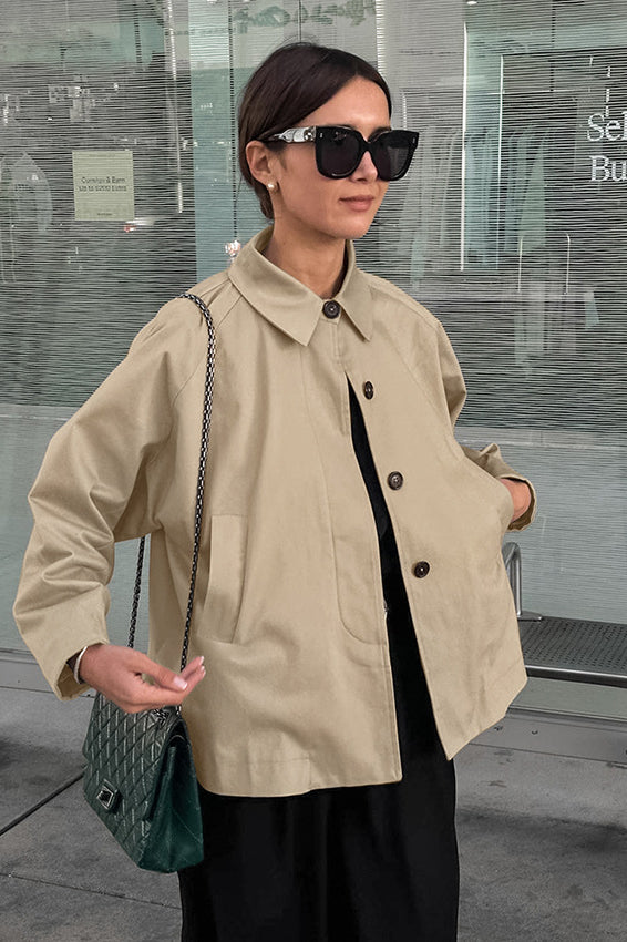 Trenchcoat in Khaki