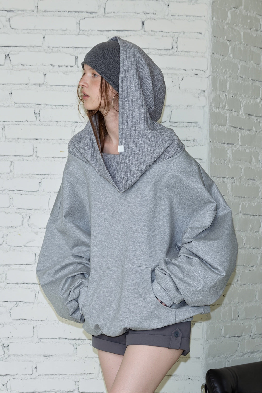Schulterfreier Pullover