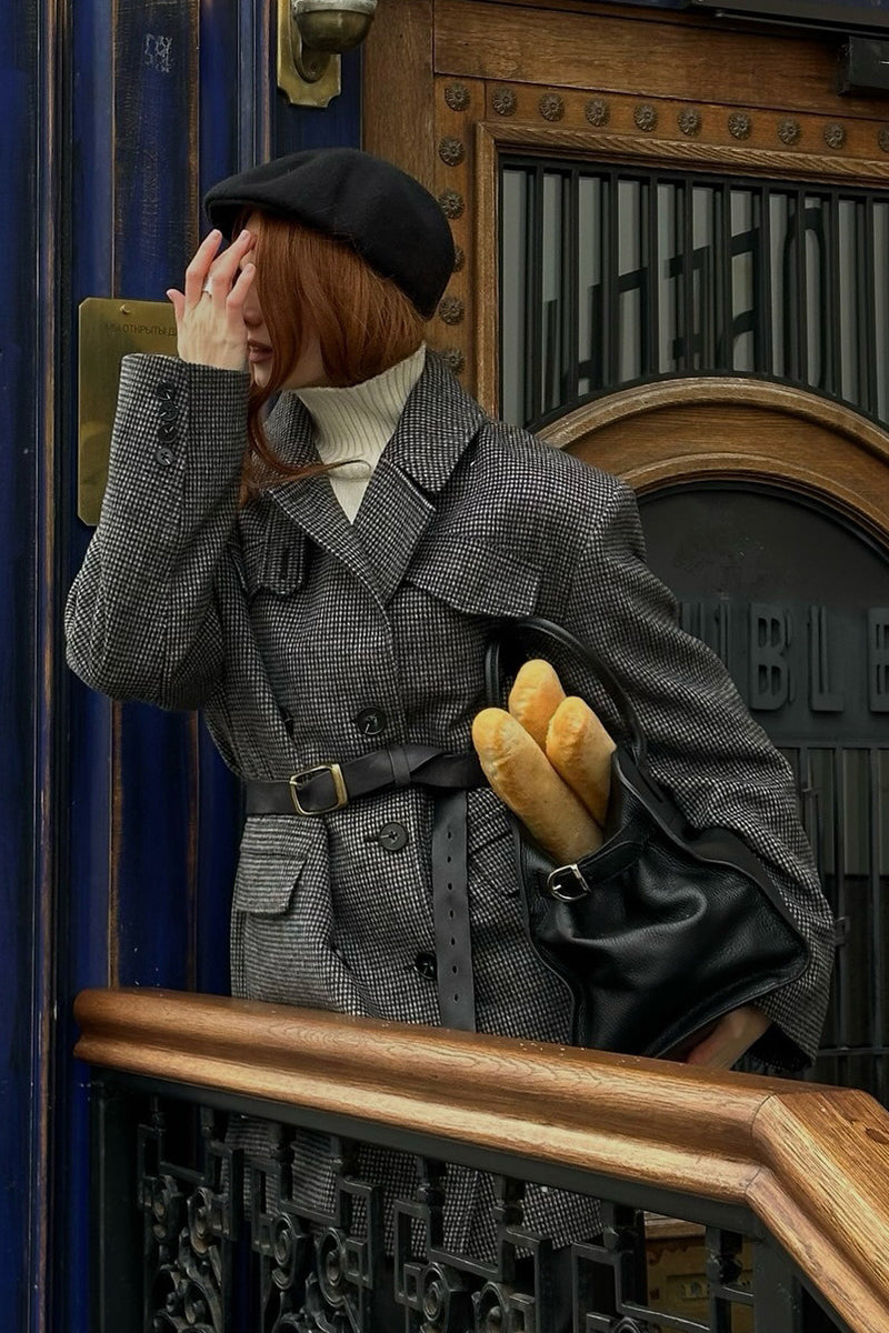 Trenchcoat mit Wolle
