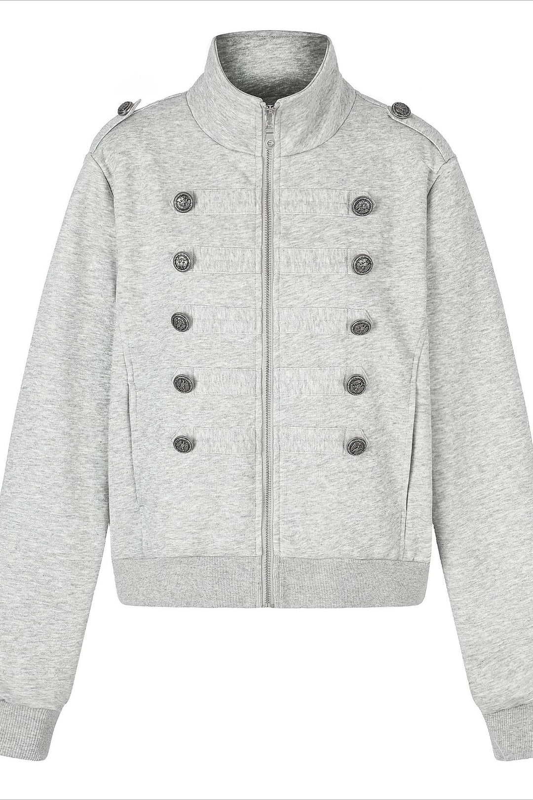 Hoodie mit Stehkragen