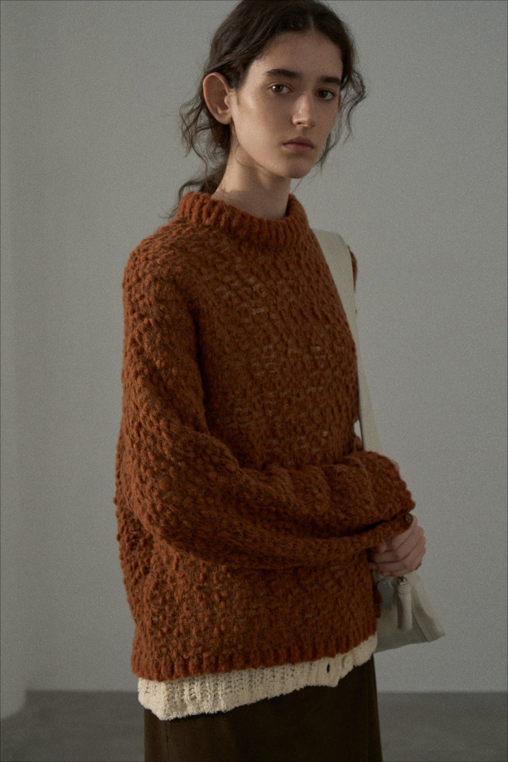 Pullover mit Strickstruktur